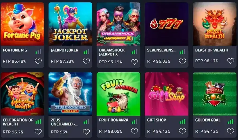mBit Casino Képernyőkép 2